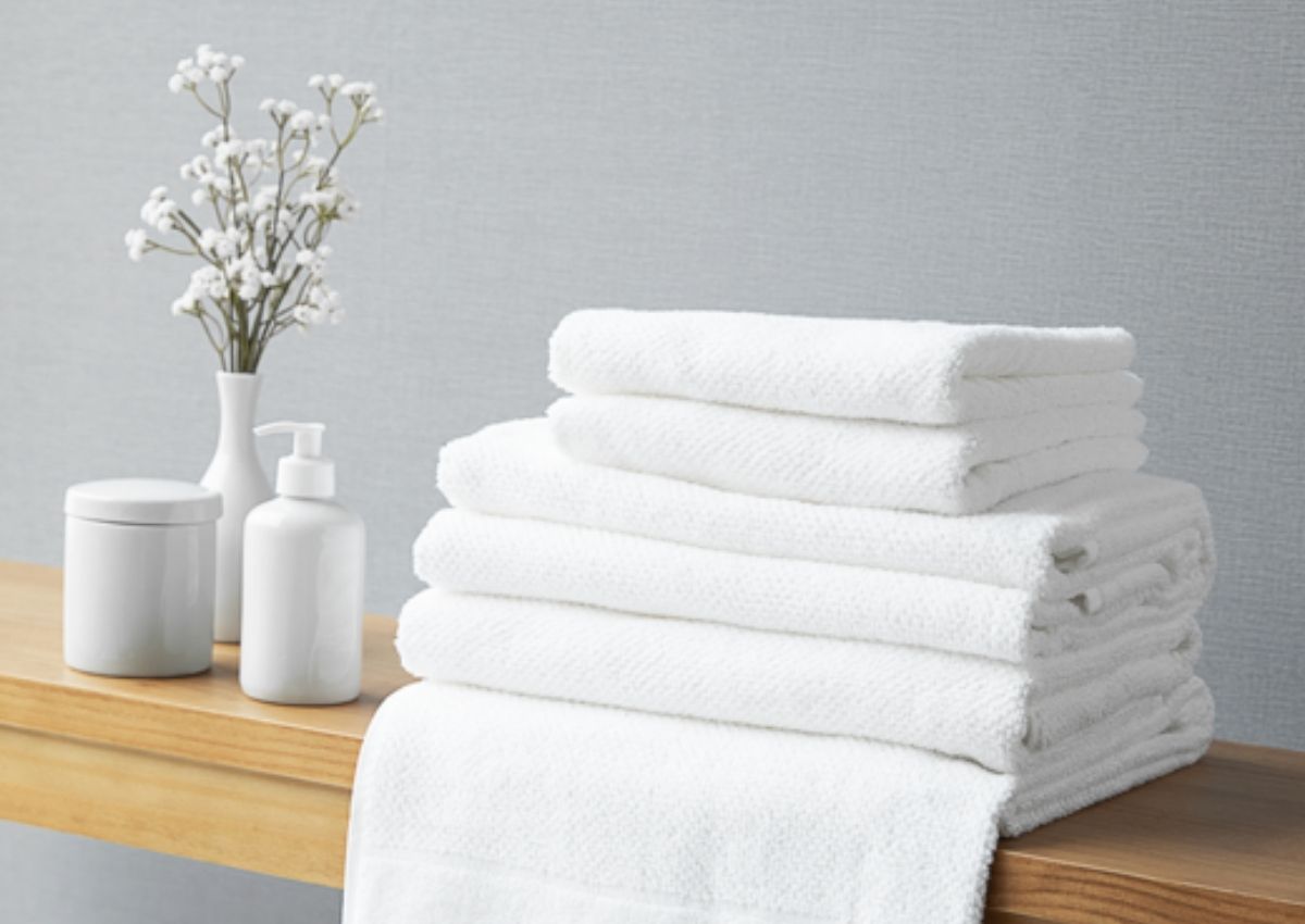 Saiba como usar o kit de toalhas na decoração do banheiro